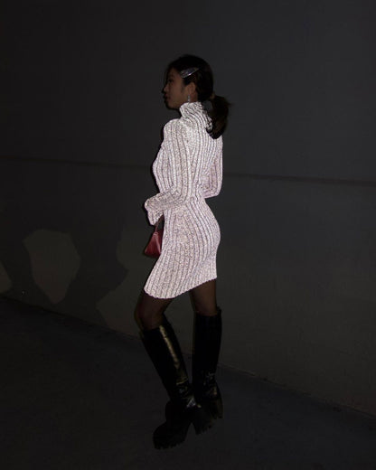 Dion Lee Stylish Reflective mini Dress