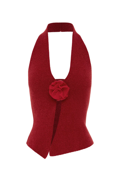 Rose Top Stylish | Red