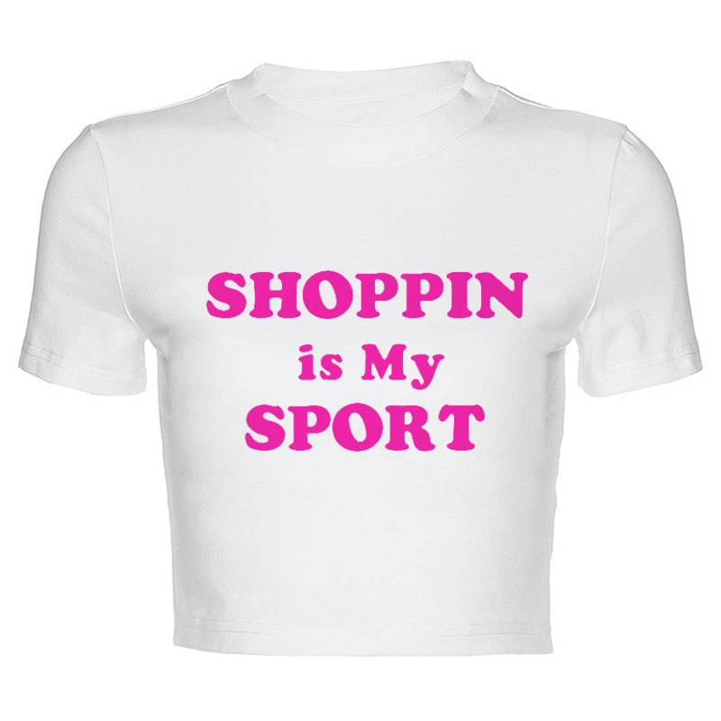 Shopping is my Sport Graphic Tee Free From Label