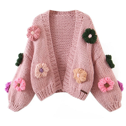 Knitted Chunky Cardigan Free From Label