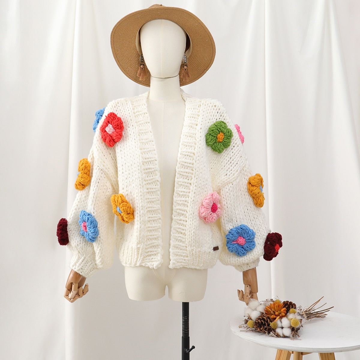 Knitted Elegant Chunky Cardigan